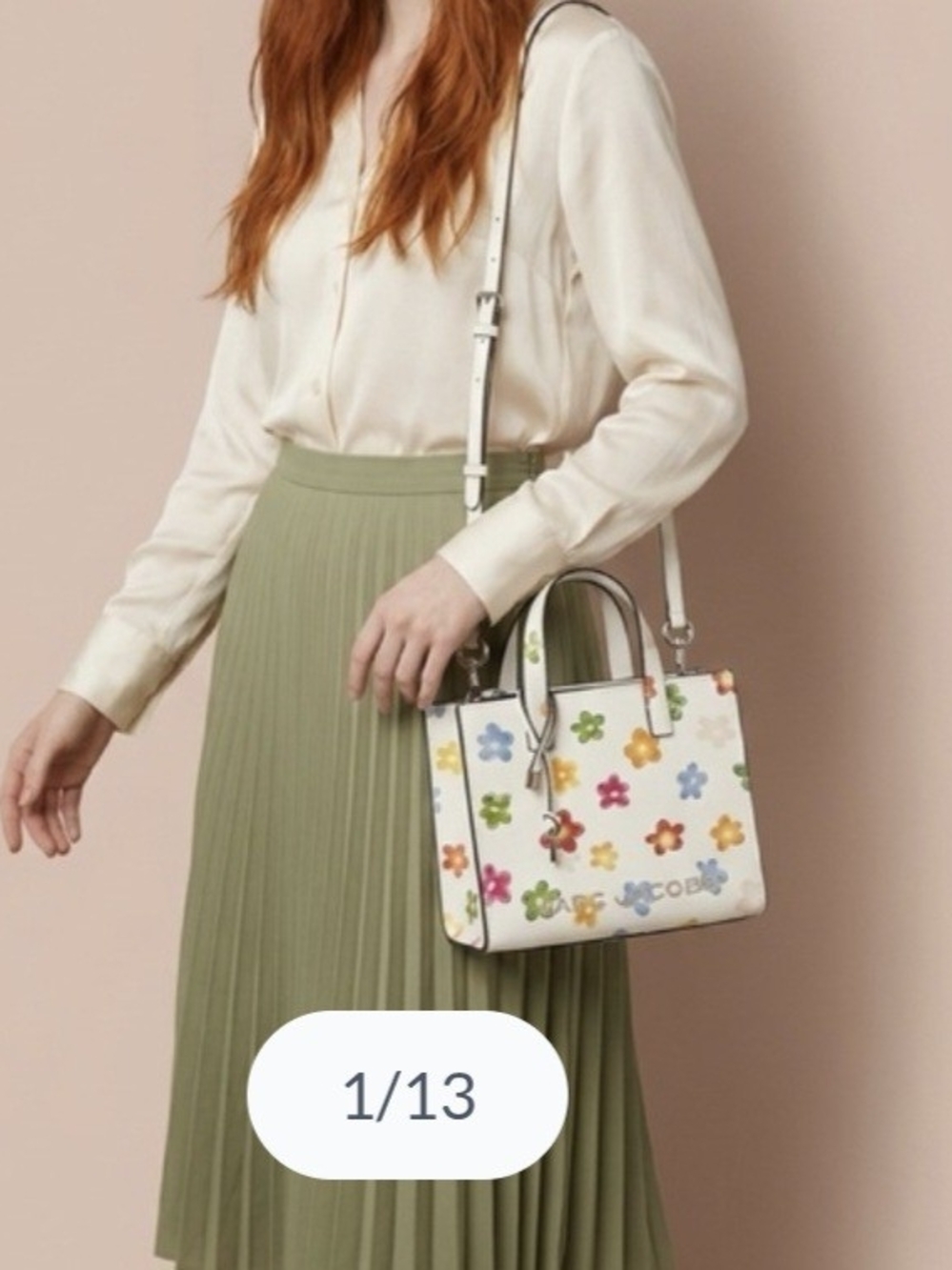 Marc Jacobs Daisy Leather Mini Grind Tote Bag. - Picture 10 of 10